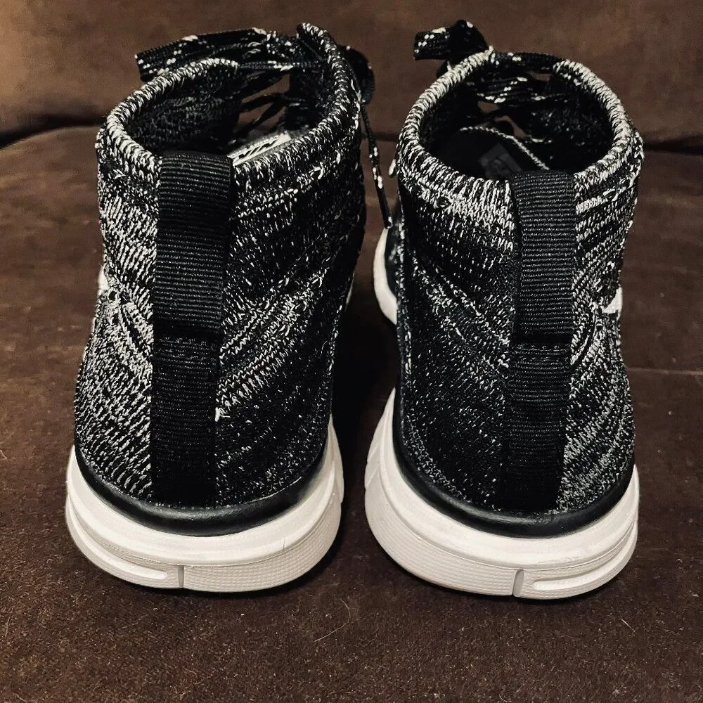 Nike Free Flyknit Chukka Oreo Sneakerboot 639700-001 2013-2014 Men's 8 US 41 EUR